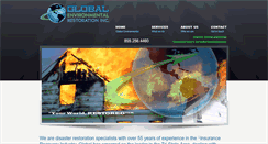 Desktop Screenshot of globalrestorationinc.com